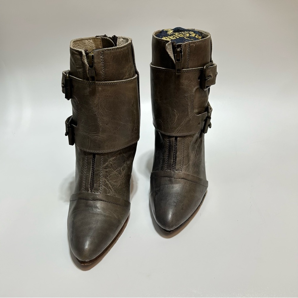 Freebird By Steven Joey Stone Color Boots Nib Sz 8 - image 7